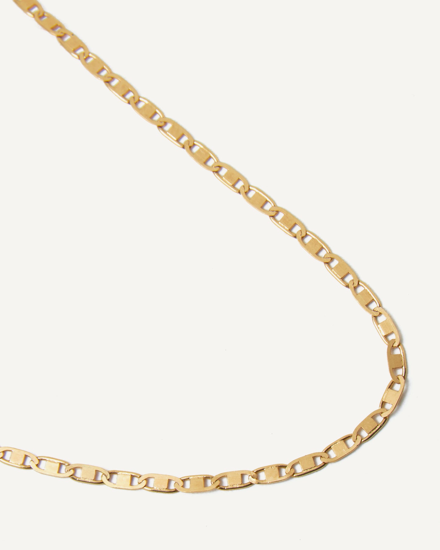 Corrente Italian Lisa em Ouro 18K de 37 cm