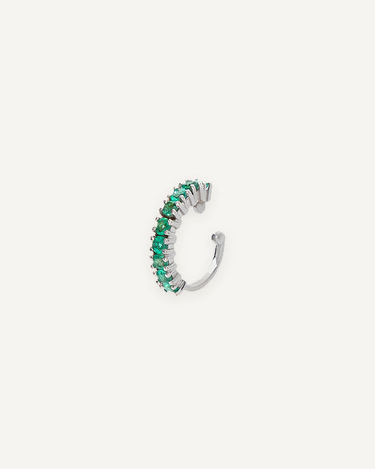 Piercing Manu Esmeraldas em Ouro 18K