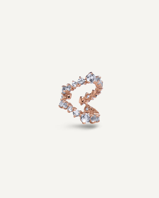 Piercing Particular Rosé em Ouro 18K