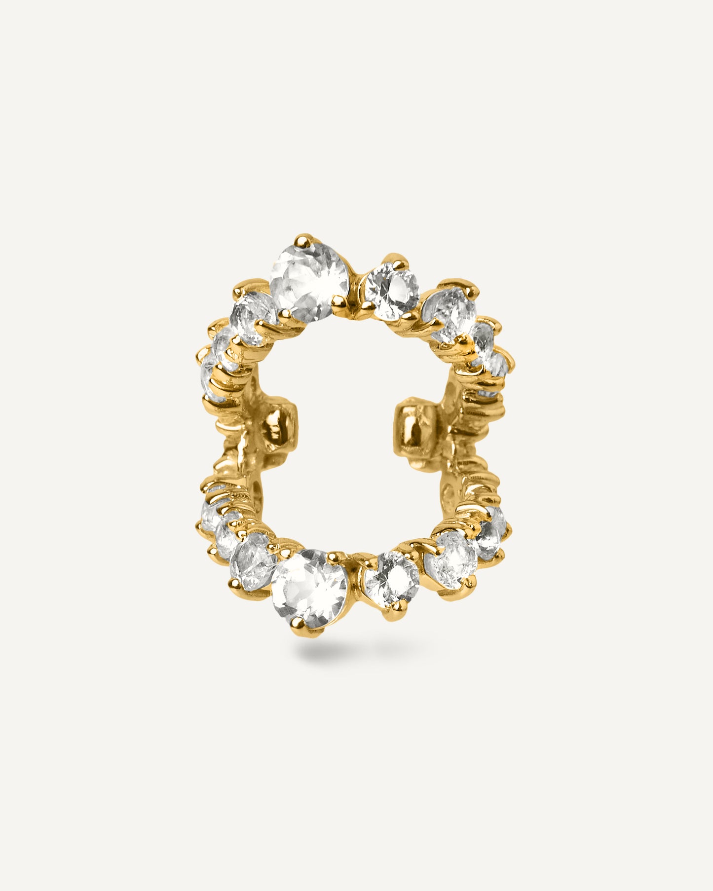 Piercing Particular Amarelo em Ouro 18K