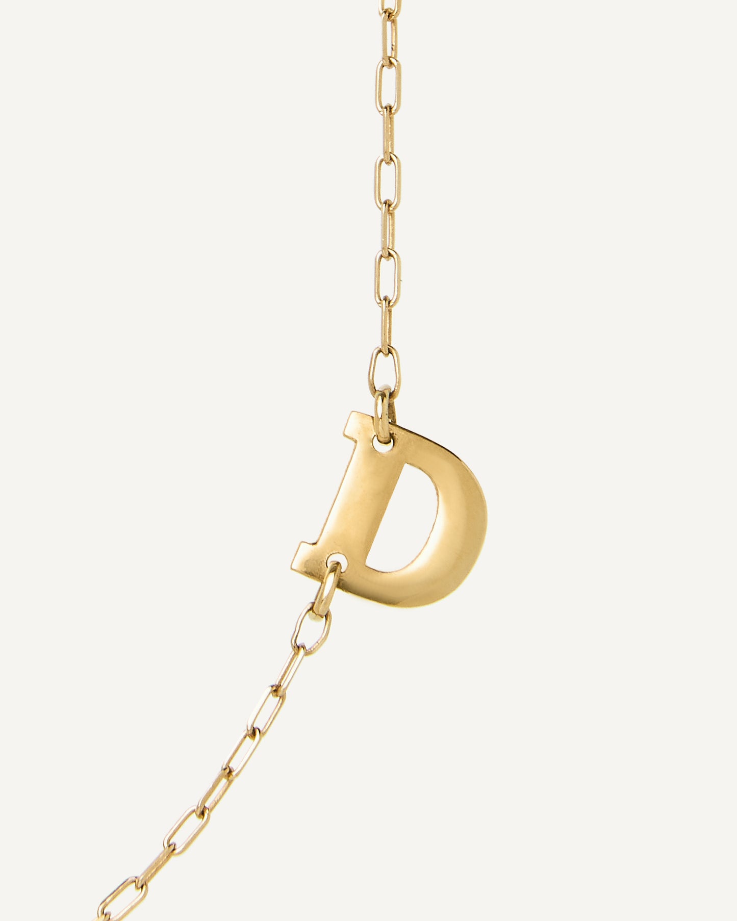 Colar Personalizado Letra Everyday Ouro Amarelo 18K