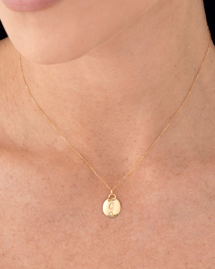 Pingente Personalizado Bolha Petit em Ouro 18K