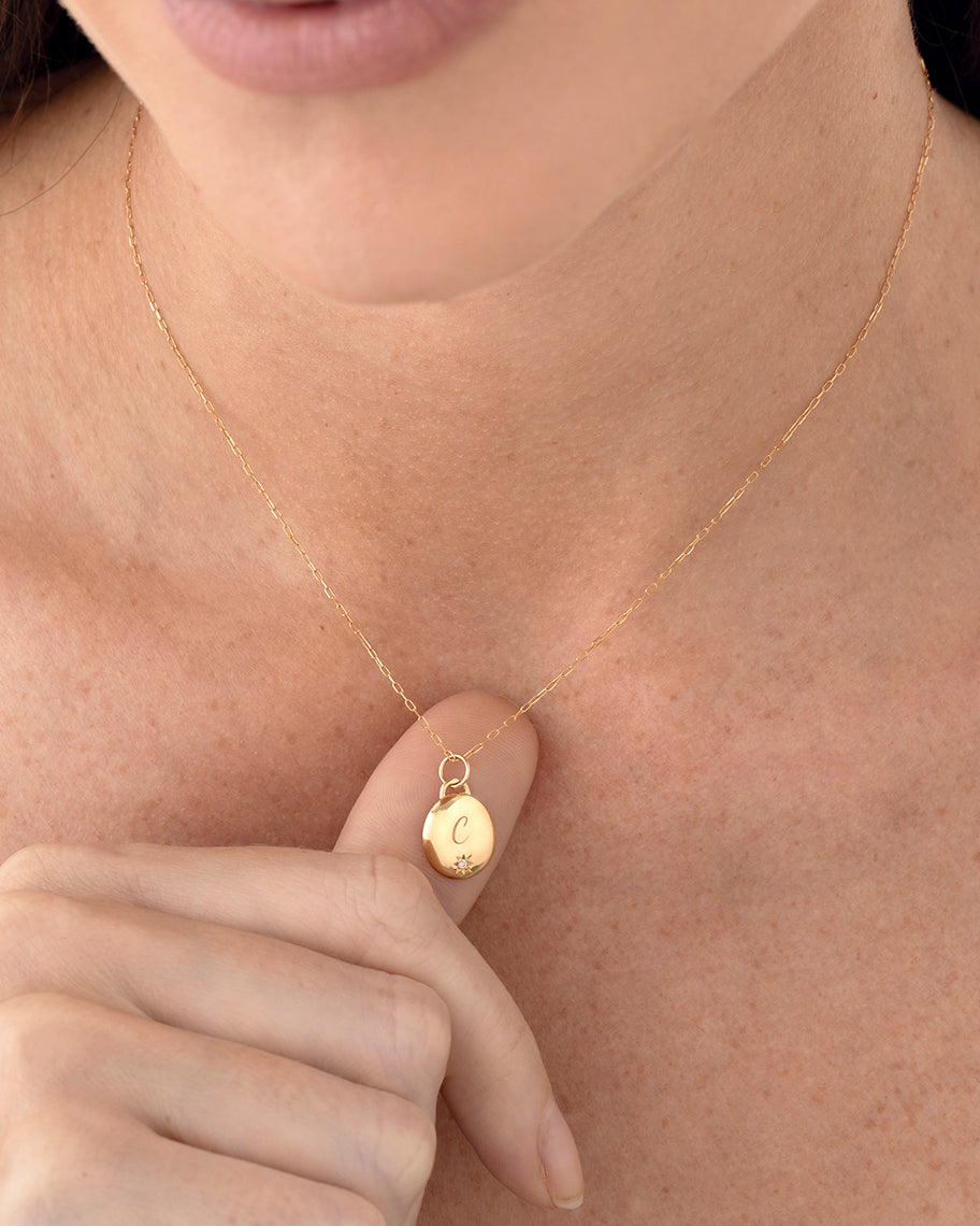 Pingente Personalizado Bolha Petit em Ouro 18K