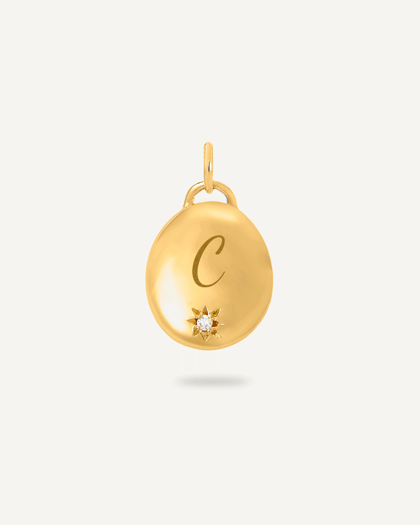 Pingente Personalizado Bolha Petit em Ouro 18K