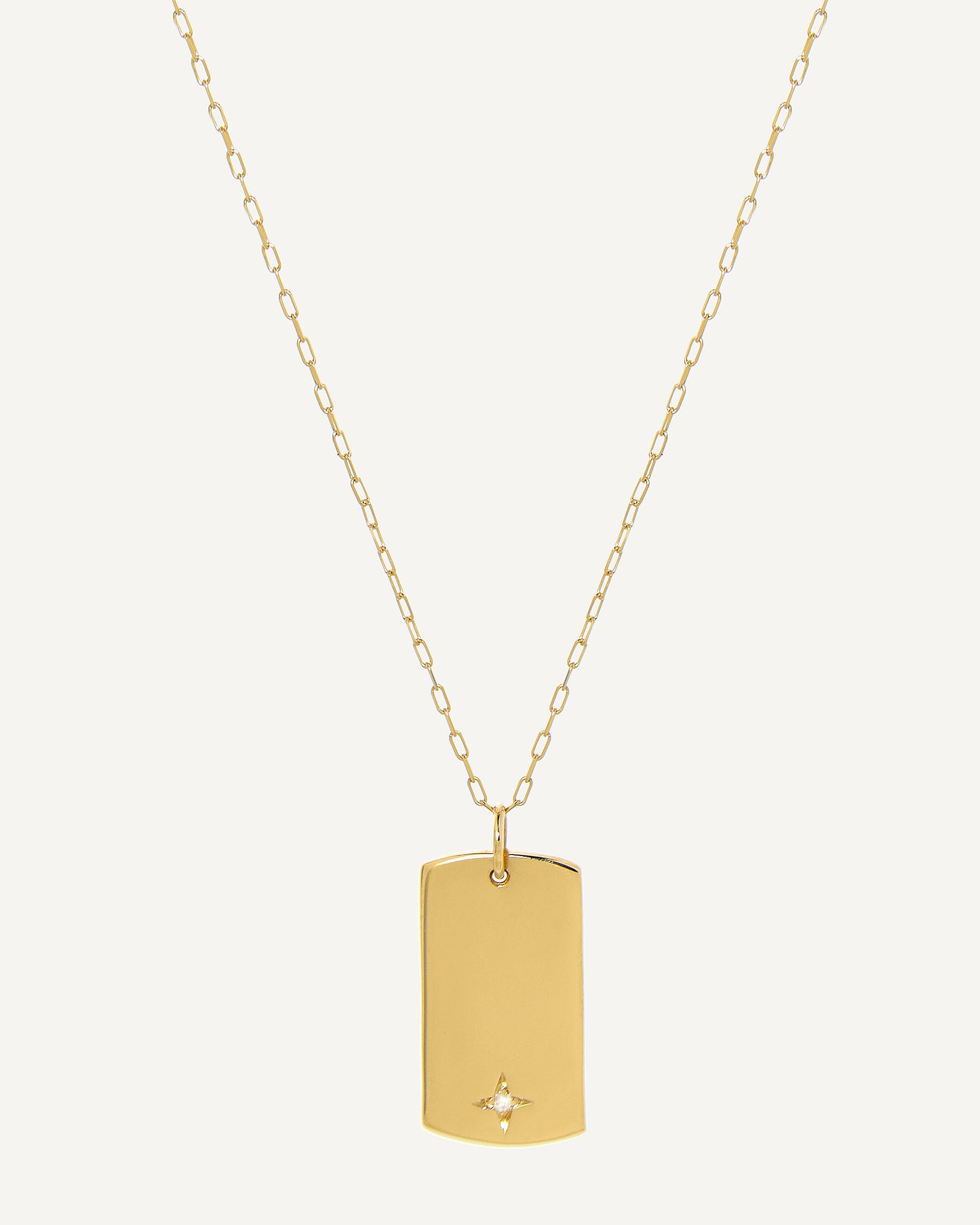 Pingente Personalizado Poema em Ouro 18K e Diamante