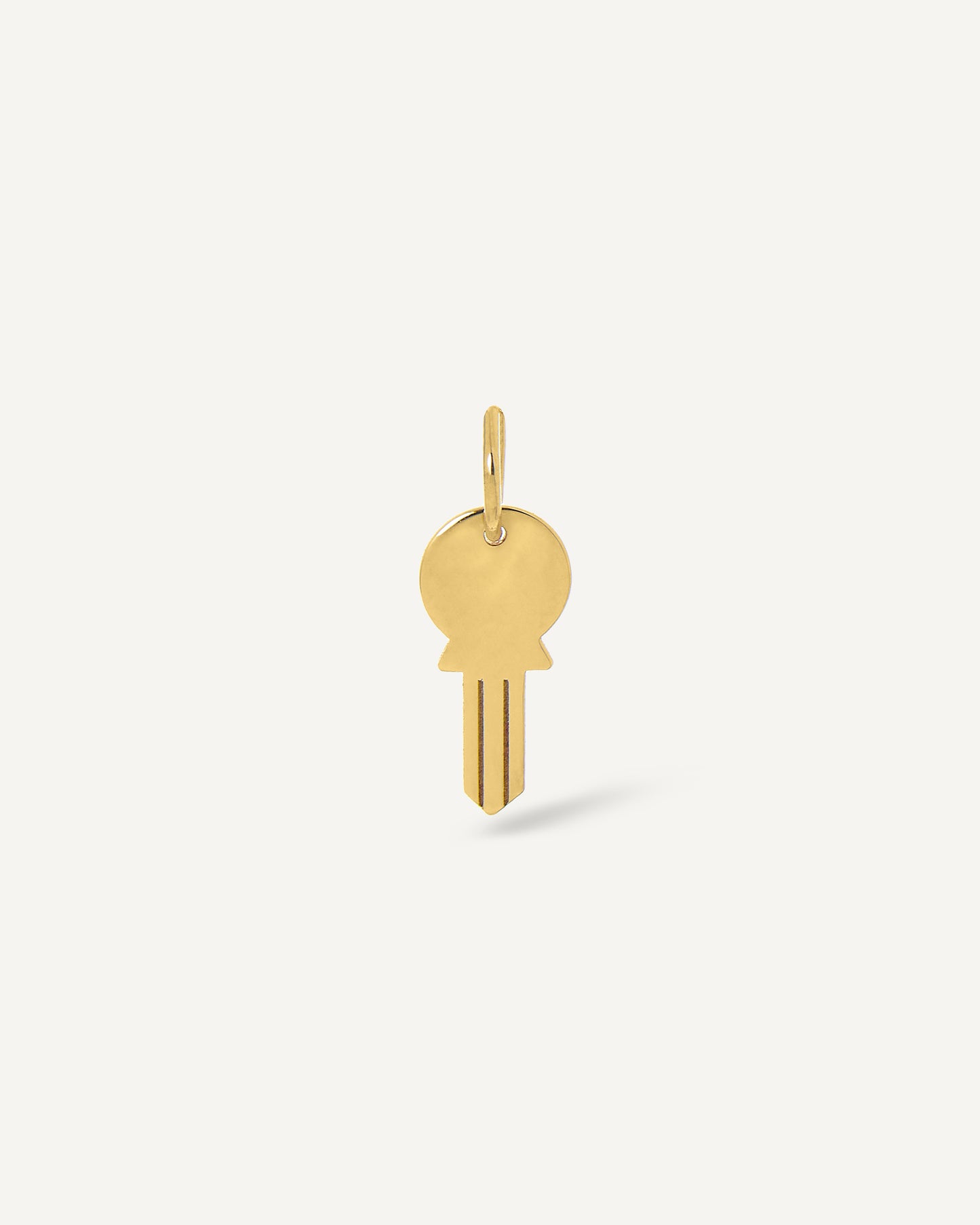 Pingente Personalizado Chave em Ouro 18K