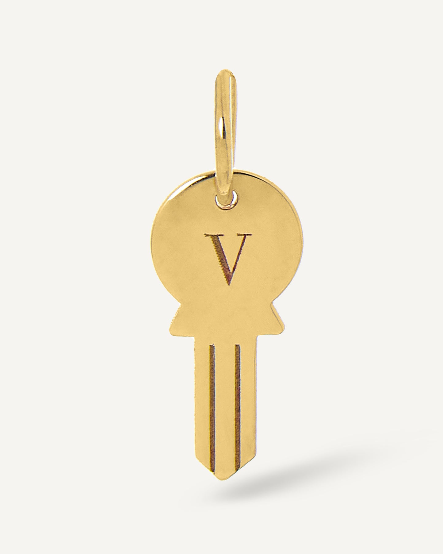 Pingente Personalizado Chave em Ouro 18K