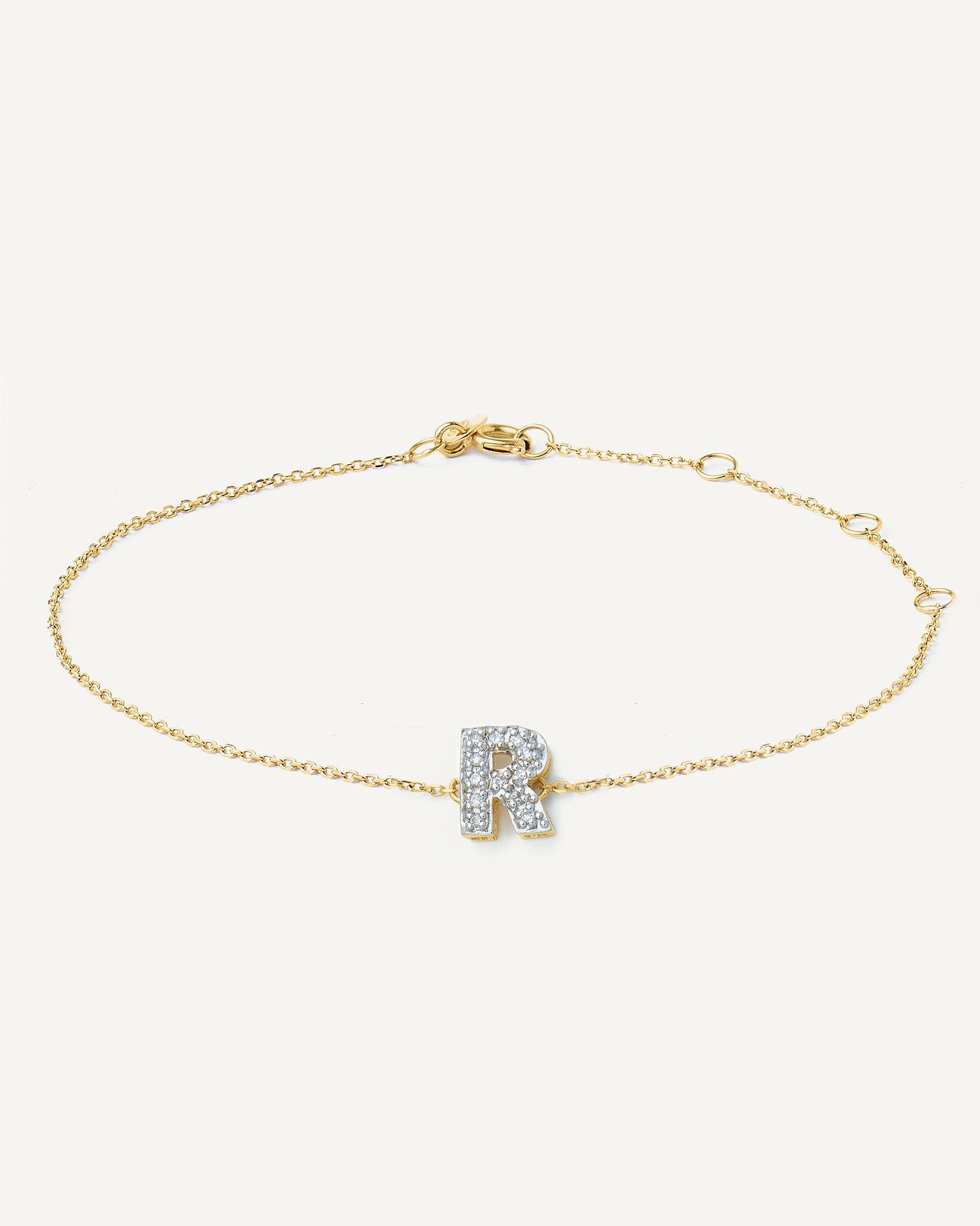 Pulseira Personalizada ID em Ouro 18K e Diamantes