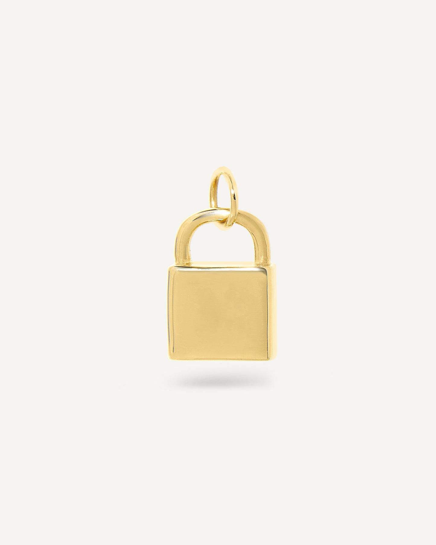 Pingente Personalizado Cadeado em Ouro 18K