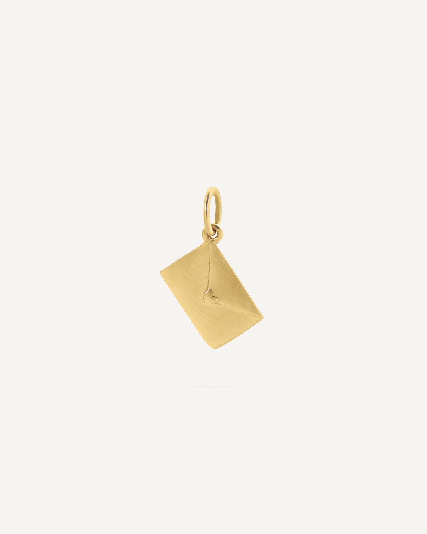Pingente Personalizado Carta em Ouro 18K