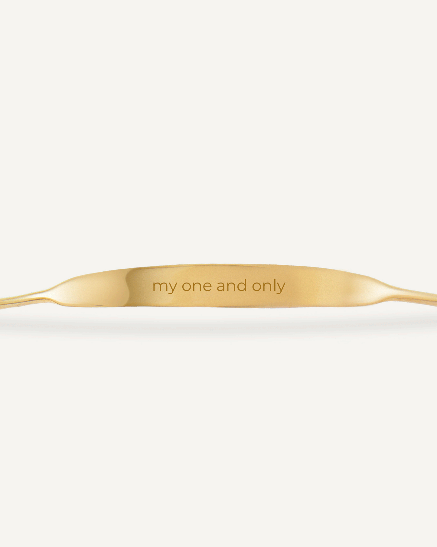 Pulseira Personalizada Poesia em Ouro 18K