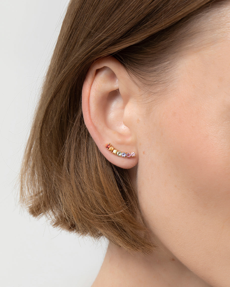 Brinco Earcuff em Ouro 18K Magnólia