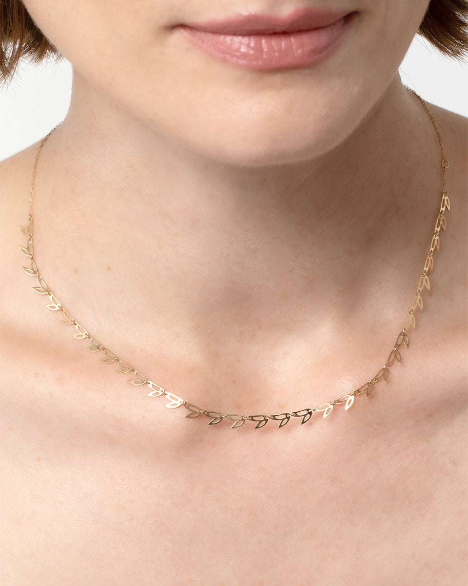Colar Blossom em Ouro 18K