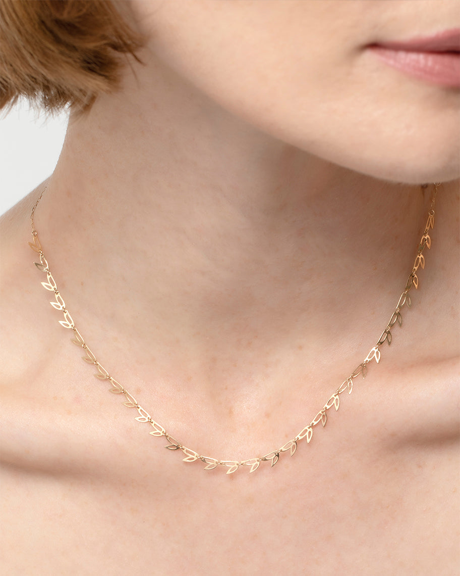 Colar Blossom em Ouro 18K