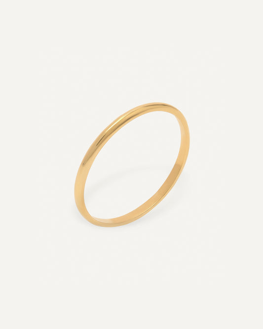 Aliança de Casamento Thin em Ouro Amarelo 18K (1.4mm)