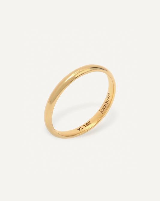 Aliança de Casamento Classic em Ouro Amarelo 18K (2.2mm)