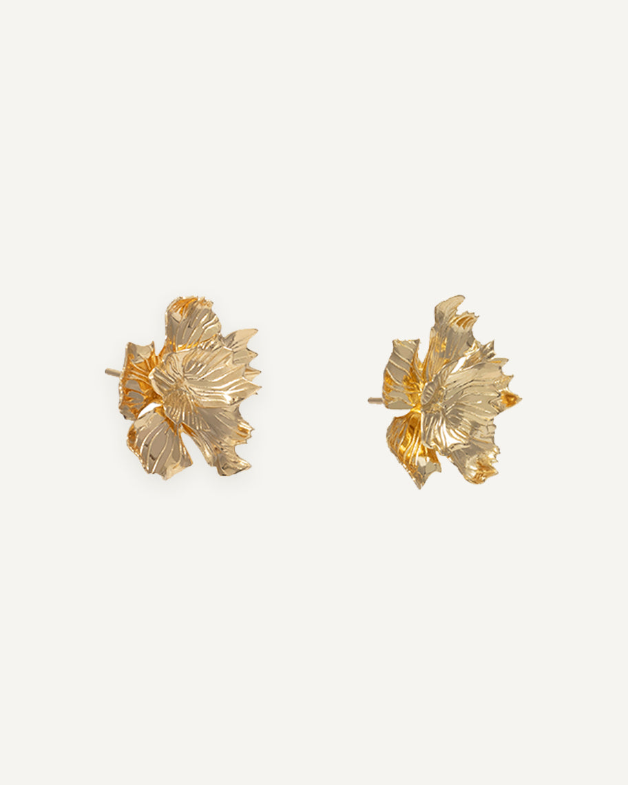 Brinco Blooming em Ouro 18K