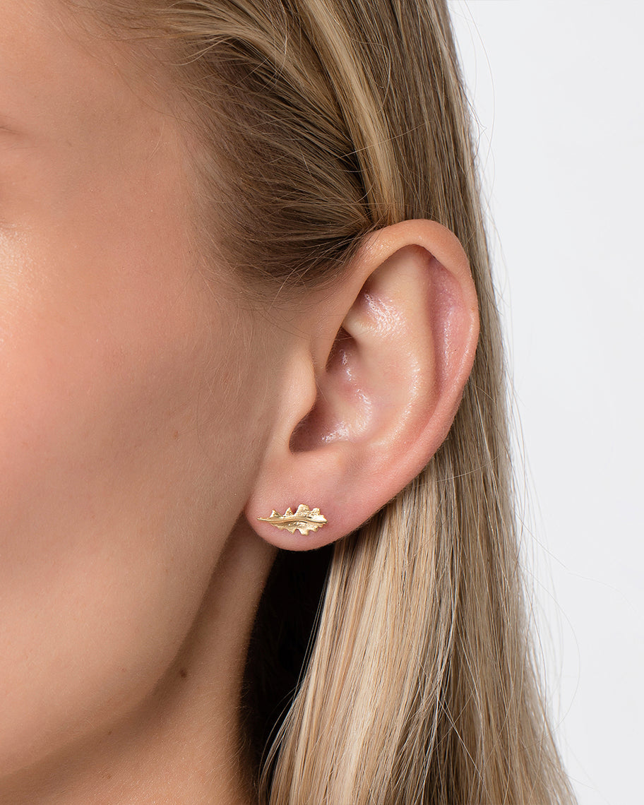 Brinco Stud Hera em Ouro 18K