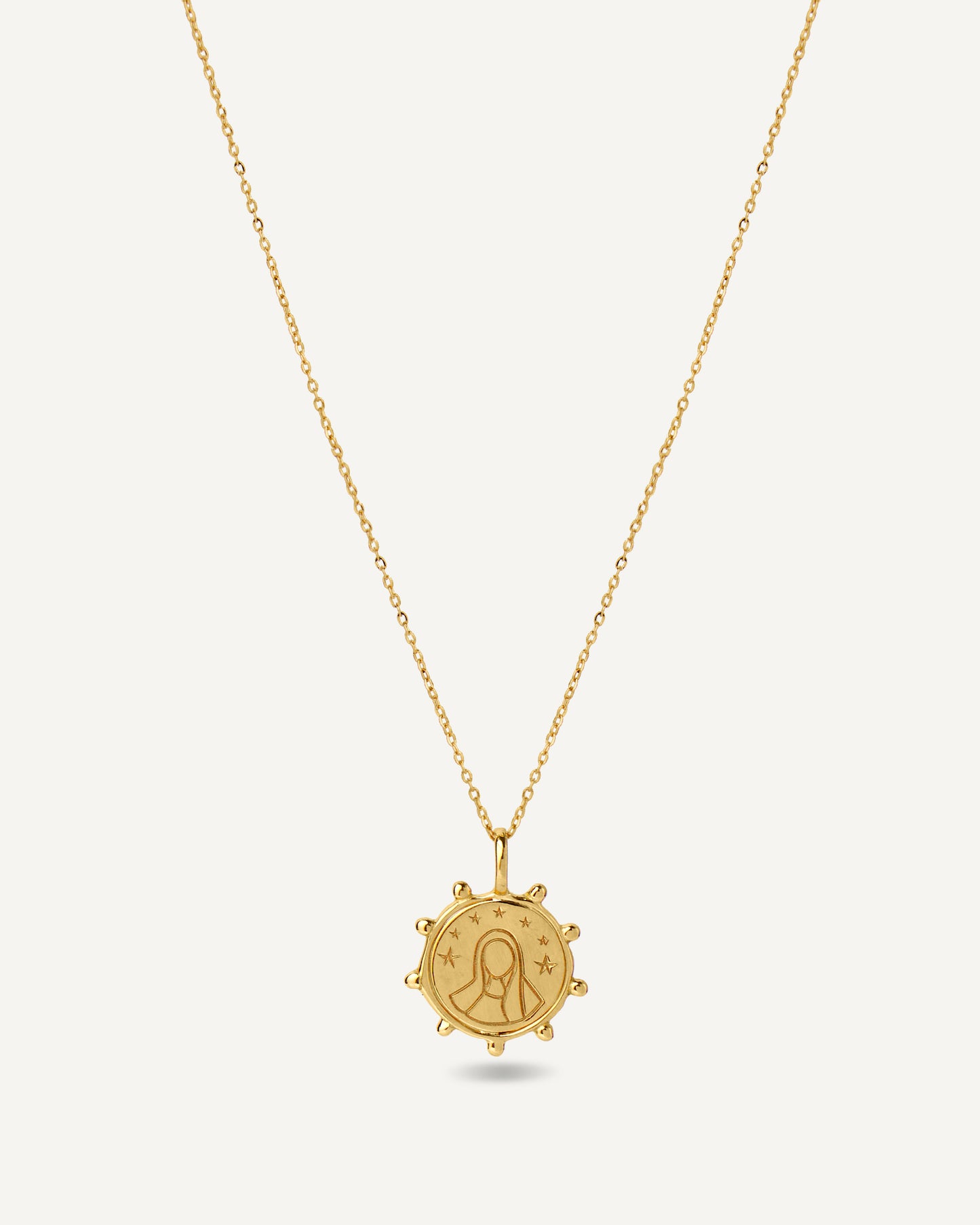 Pingente Pietá em Ouro 18k