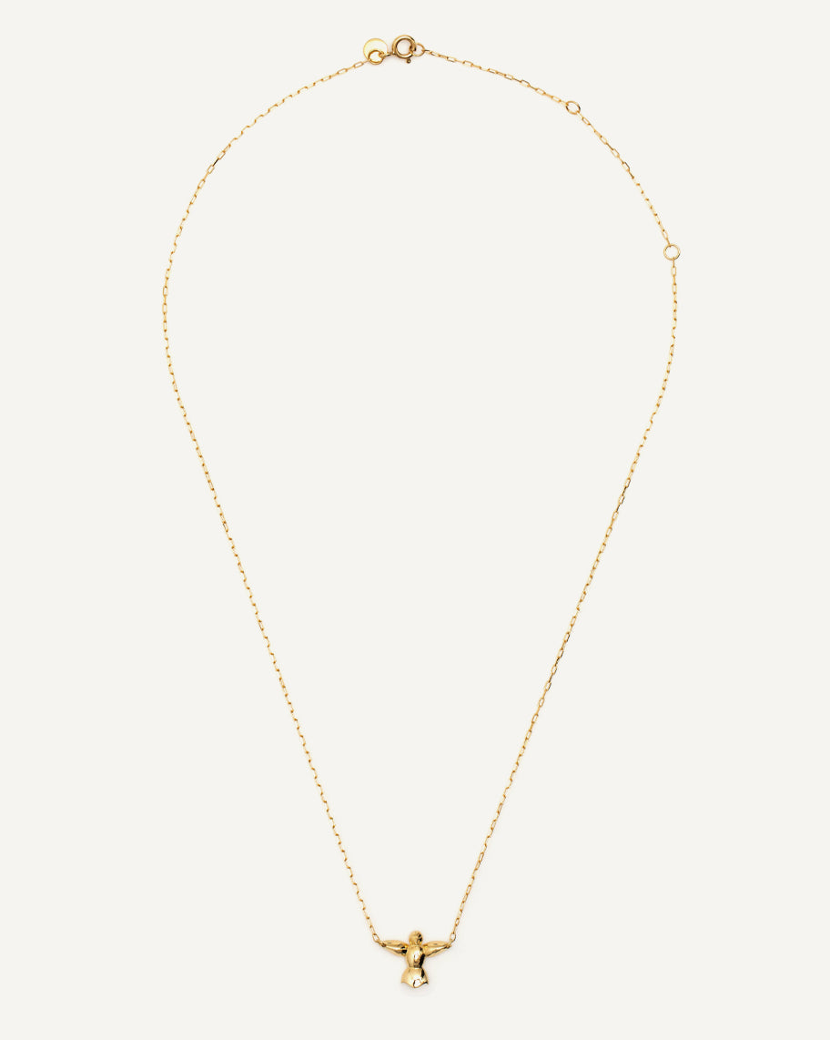 Colar de Espírito Santo em Ouro 18K