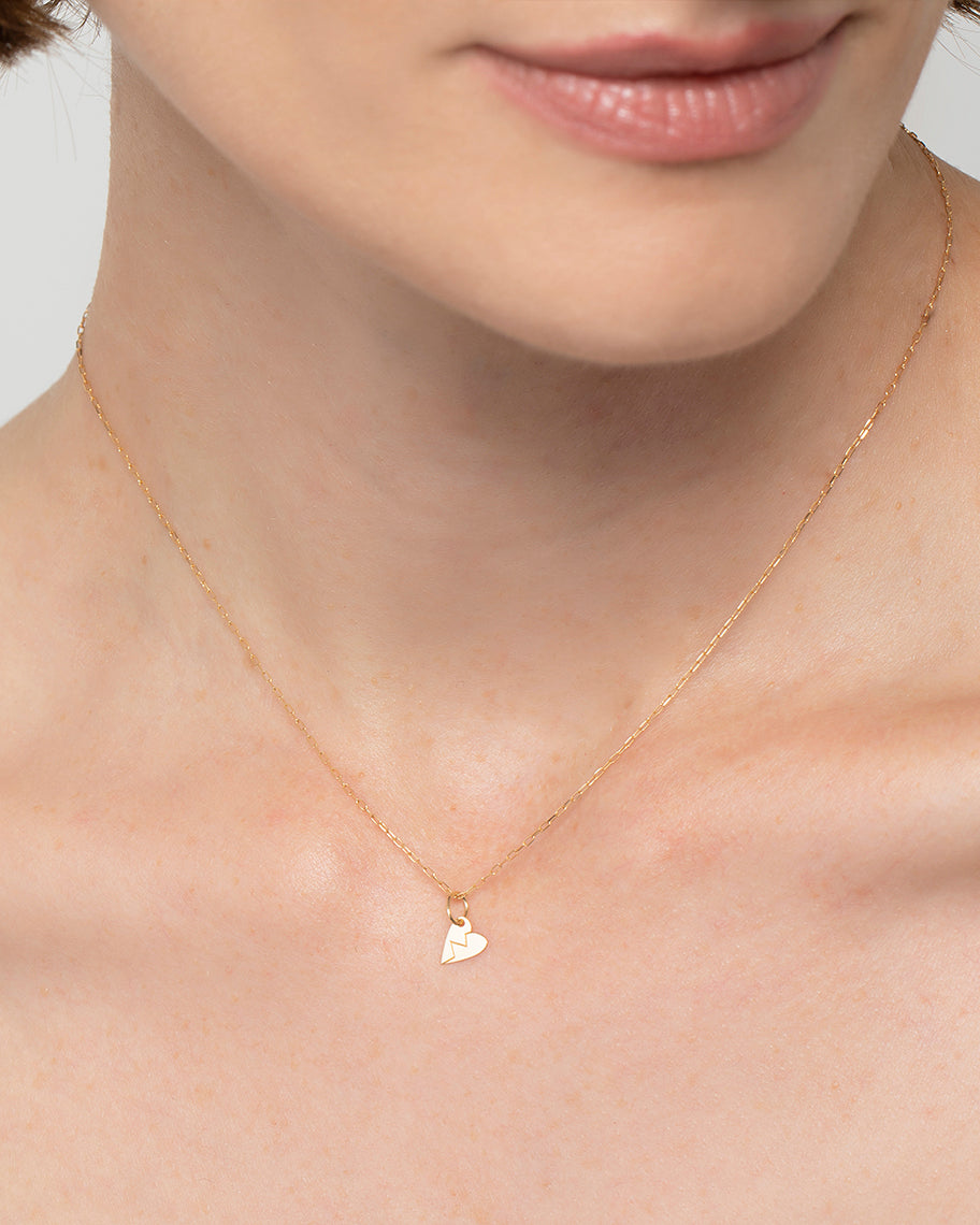 Pingente para Colar em Ouro 18k Coração