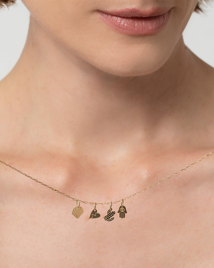 Pingente para Colar em Ouro 18k Coração