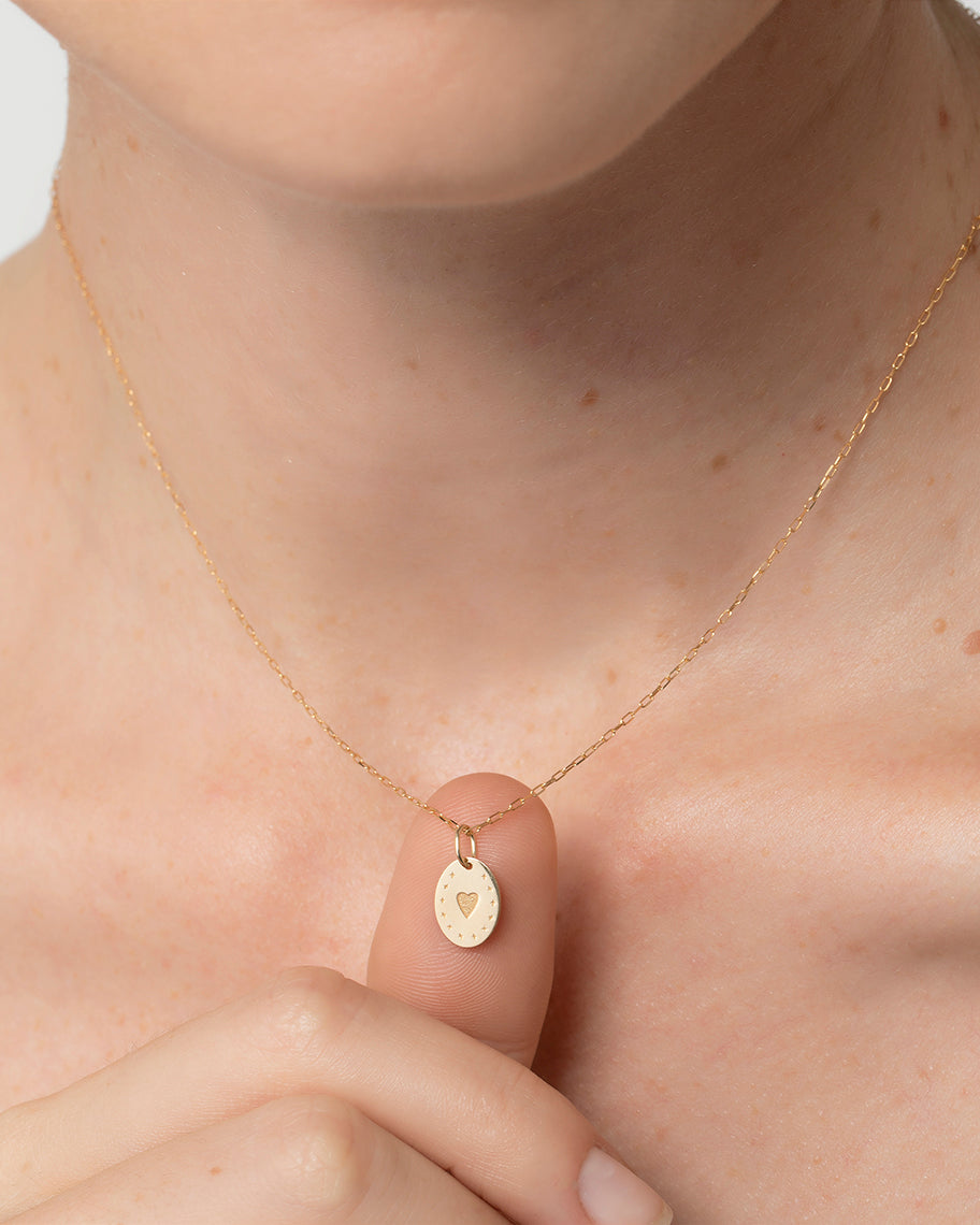 Pingente para Colar em Ouro 18k Nossa Senhora