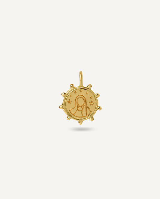 Pingente Pietá em Ouro 18k