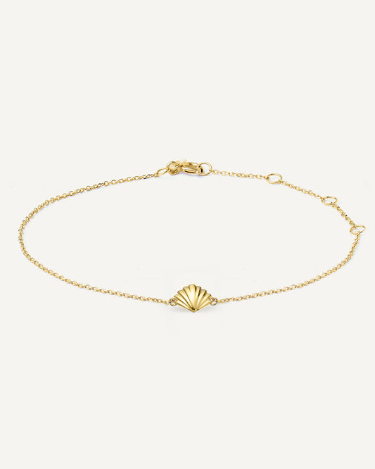 Pulseira Concha em Ouro 18k