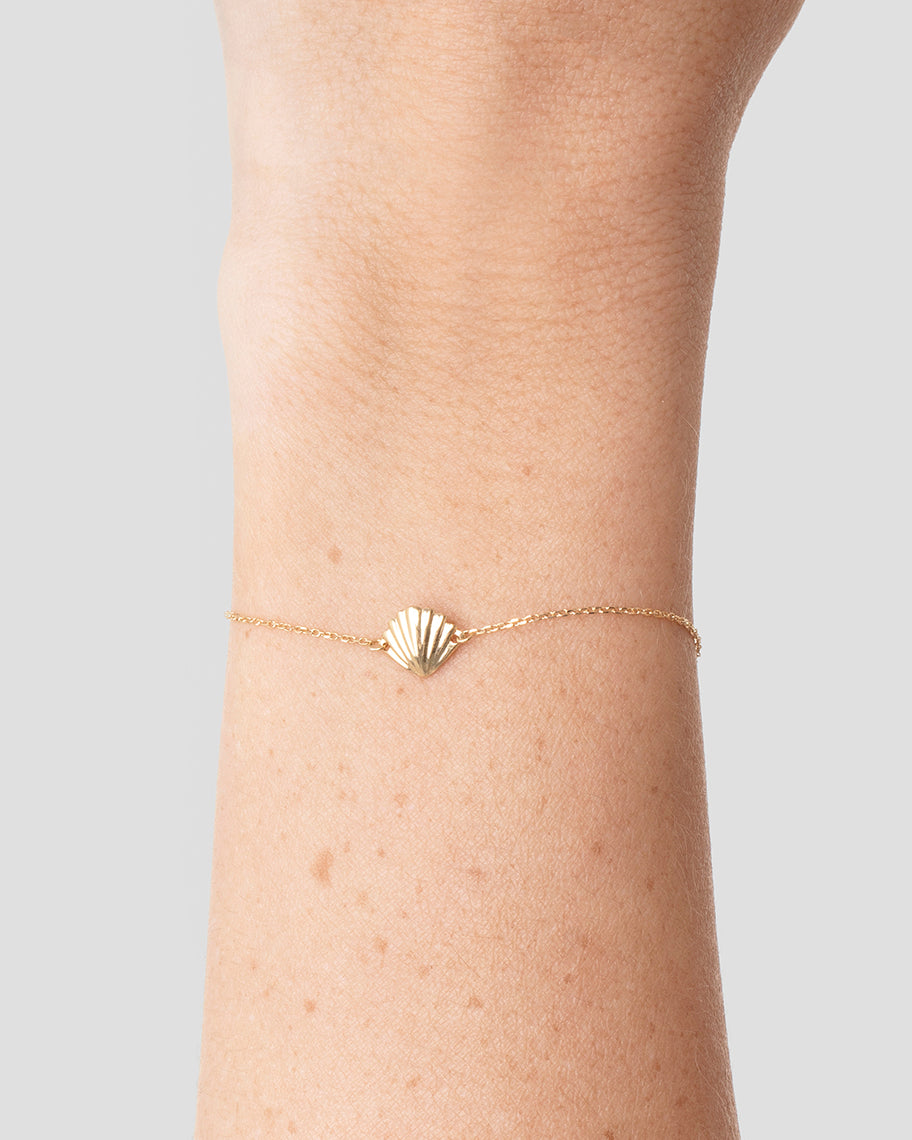 Pulseira Concha em Ouro 18k