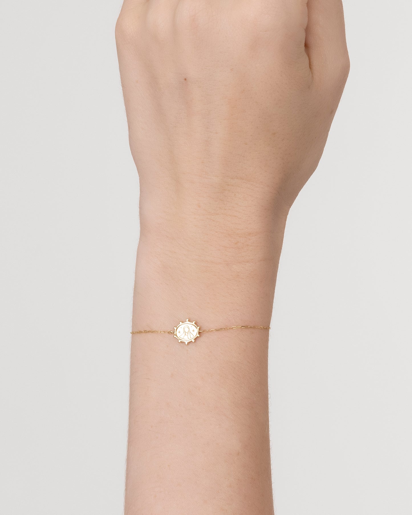 Pulseira Pietá em Ouro 18K