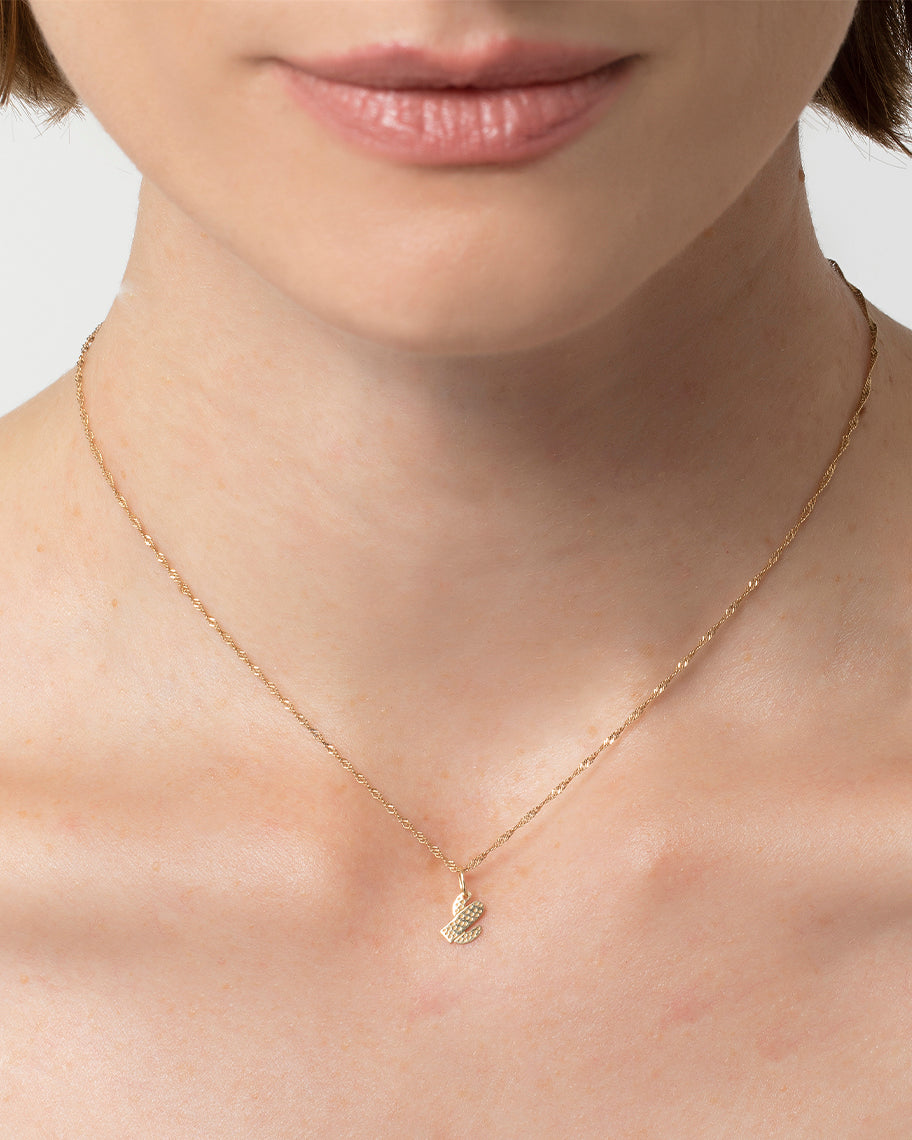 Pingente para Colar em Ouro 18k Cactus
