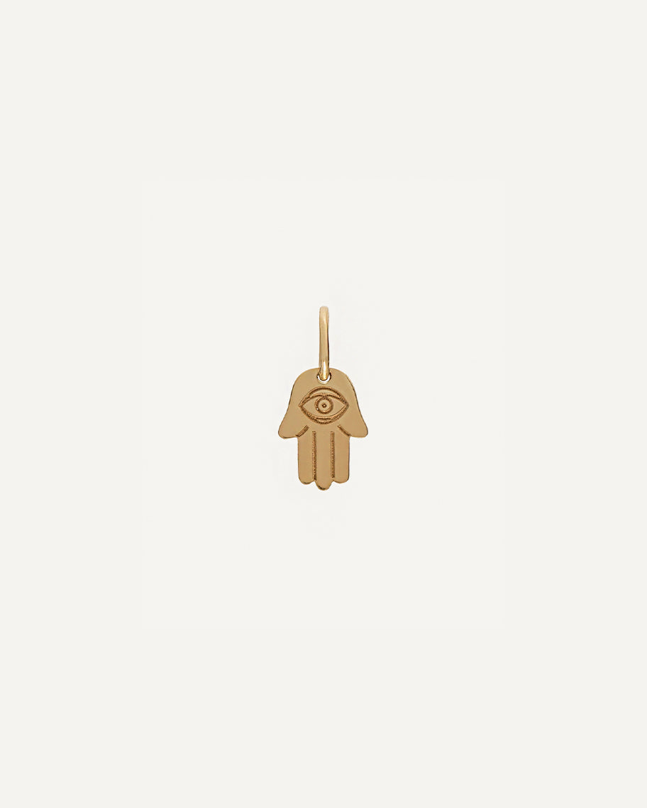 Pingente para Colar em Ouro 18k Hamsá