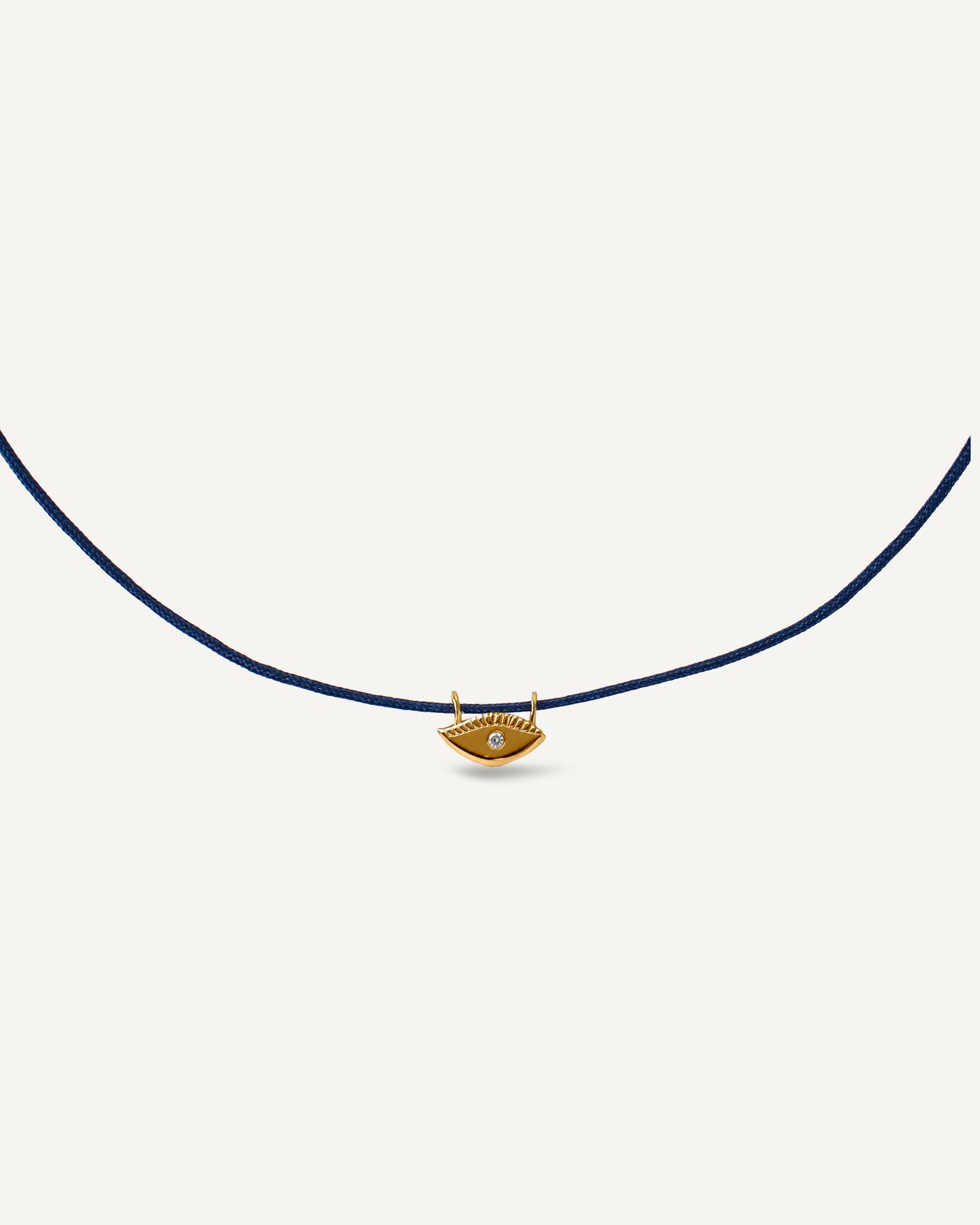 Colar Cord Horus em Ouro Amarelo 18K