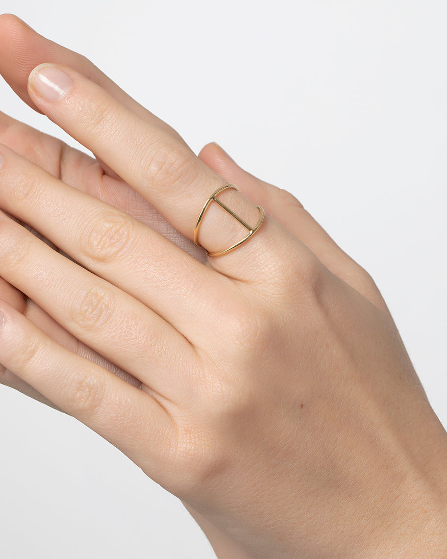 Anel Essential em Ouro 18K