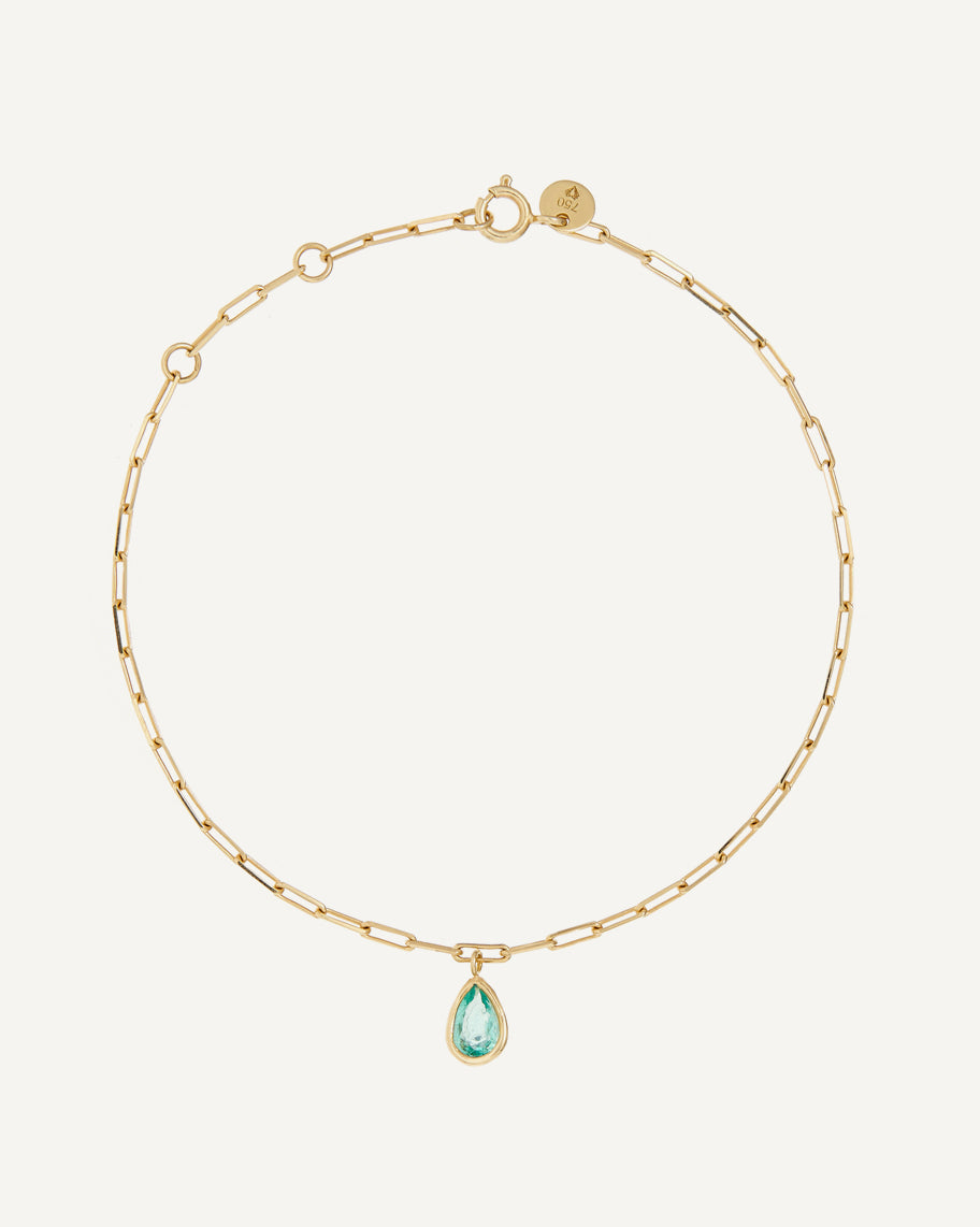 Pulseira Neo Esmeralda em Ouro 18K
