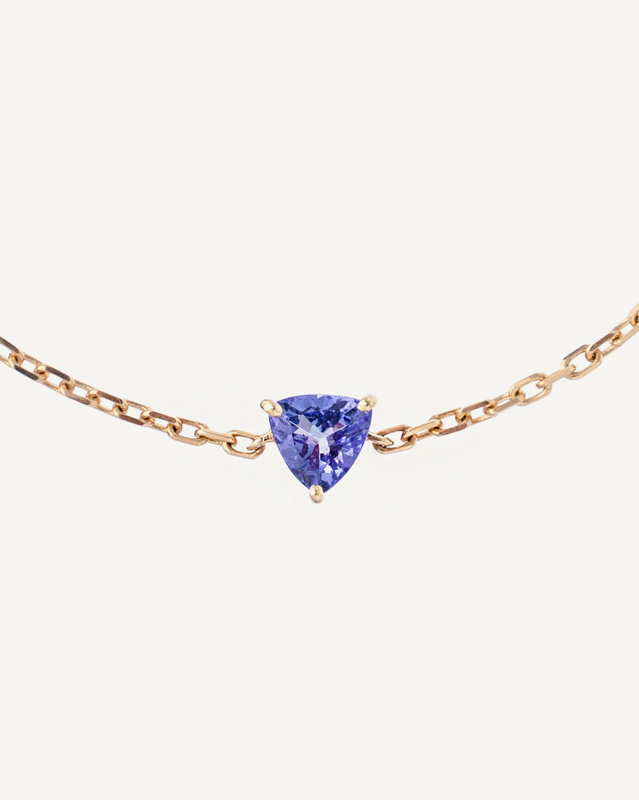 Pulseira de Clair em Ouro 18K e Tanzanita