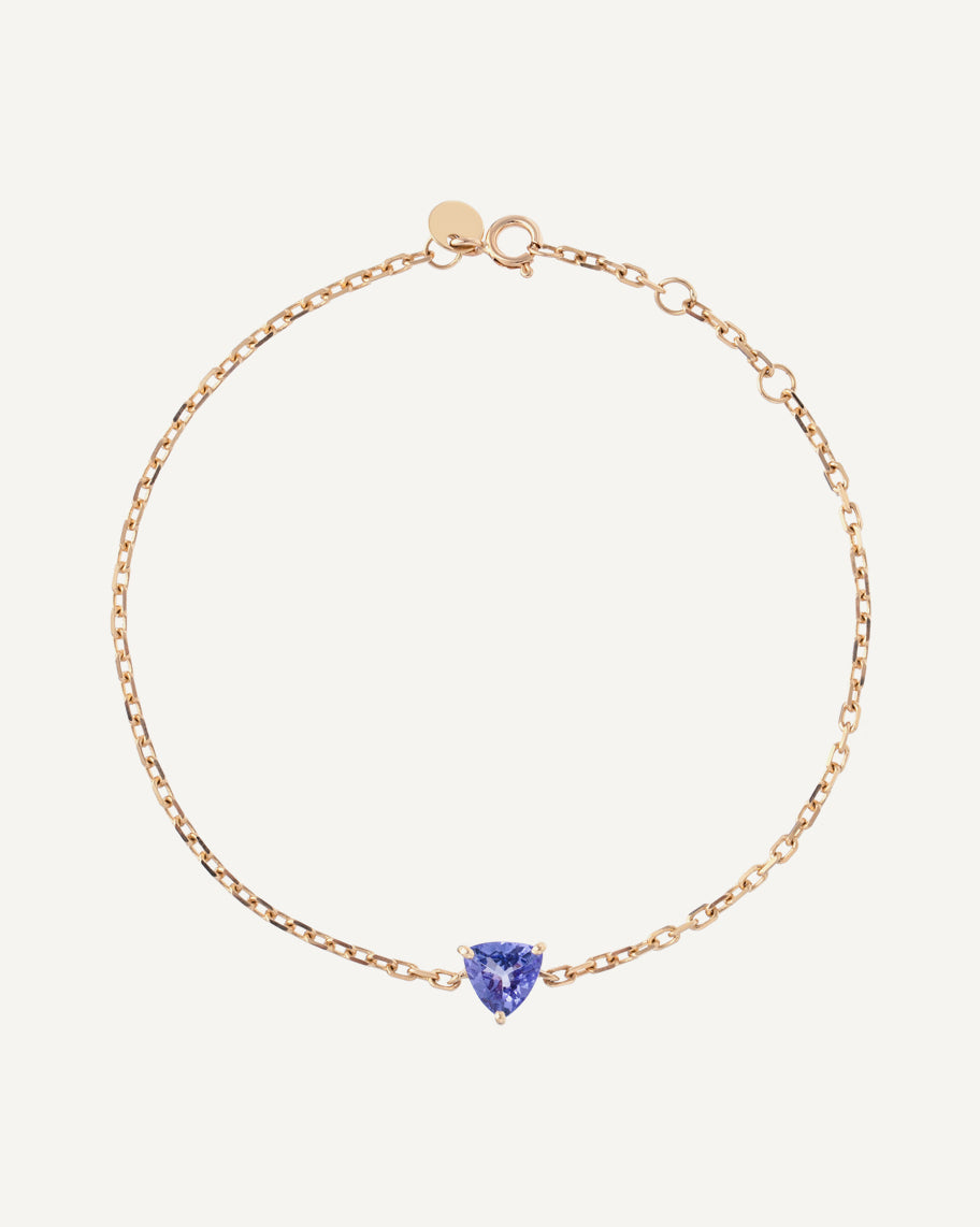 Pulseira de Clair em Ouro 18K e Tanzanita