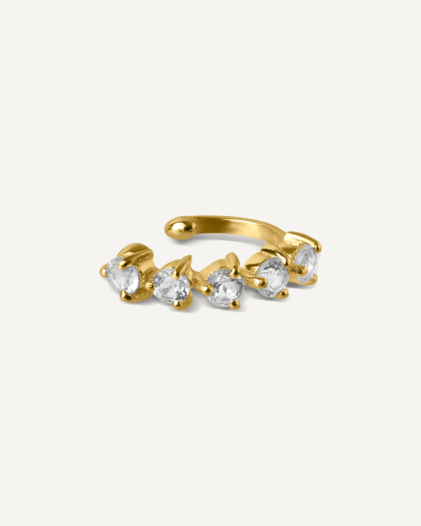Piercing Emma Topázios em Ouro 18k