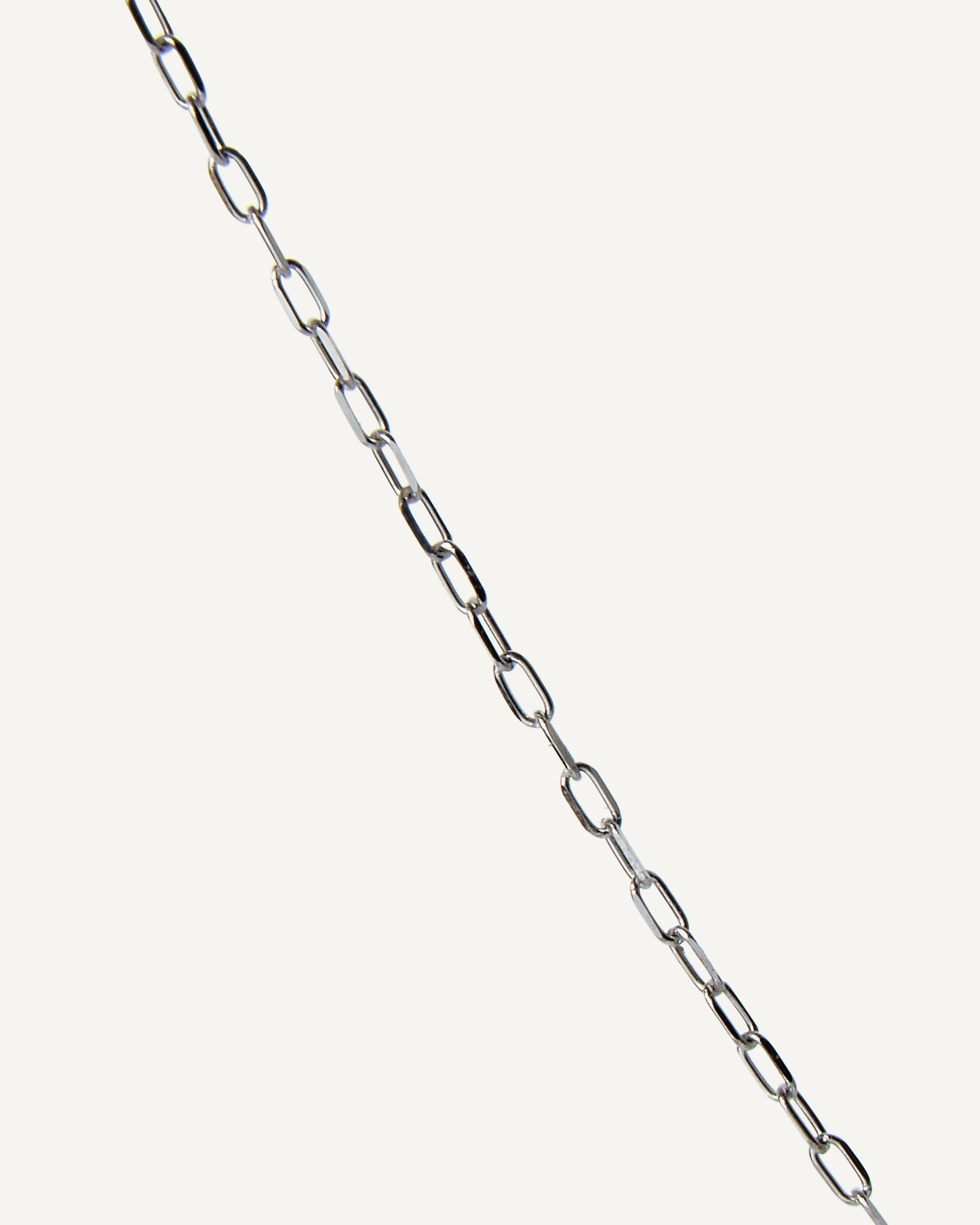 Corrente Fina em Ouro Branco 18K de 40cm Delicate