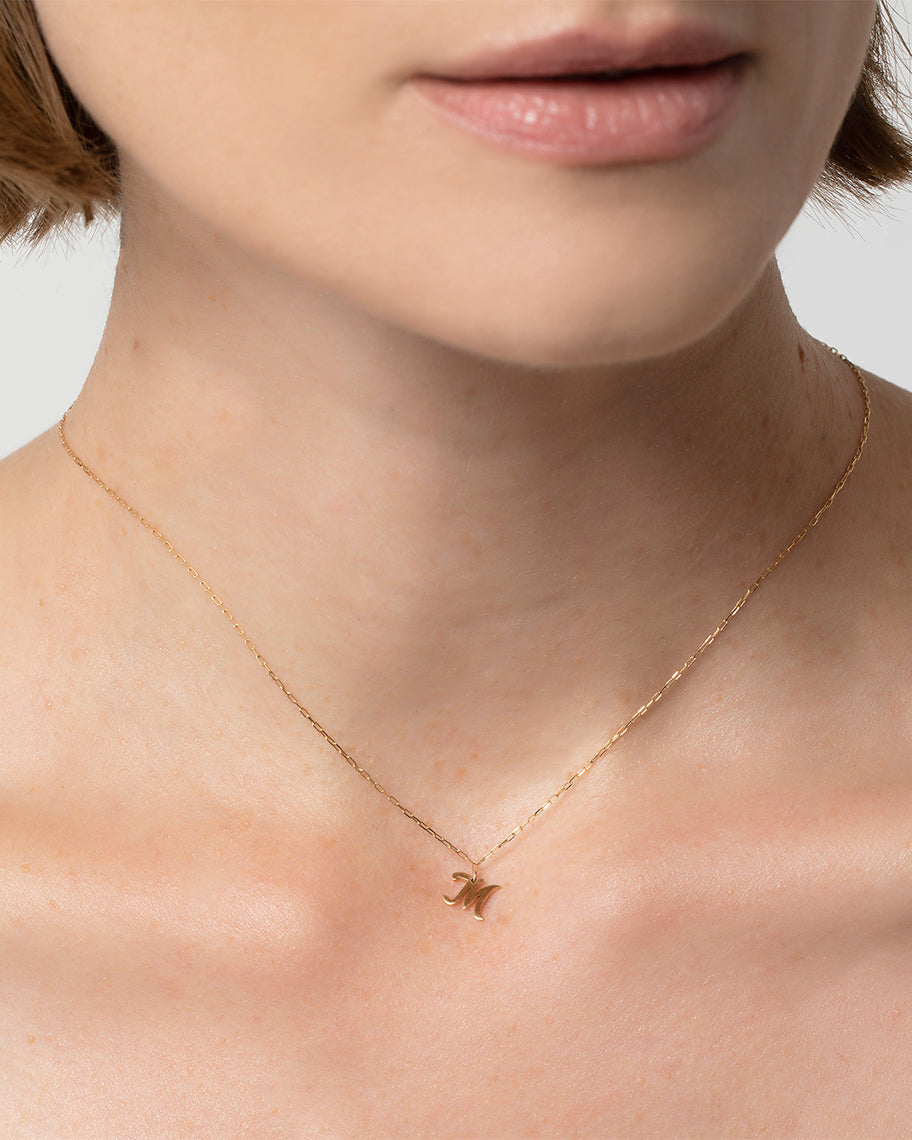 Colar Personalizado Manuscrito em Ouro 18K