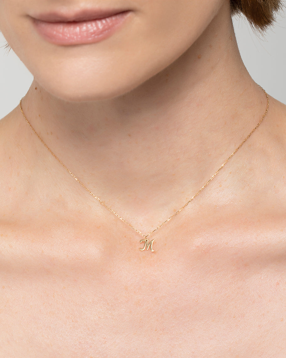 Colar Personalizado Manuscrito em Ouro 18K
