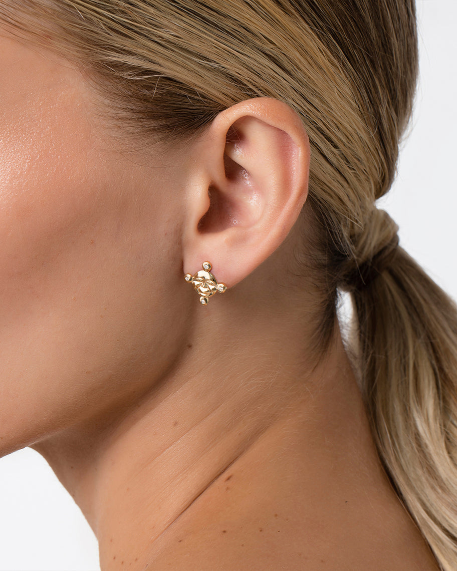 Brinco Lune em Ouro 18K e Diamantes
