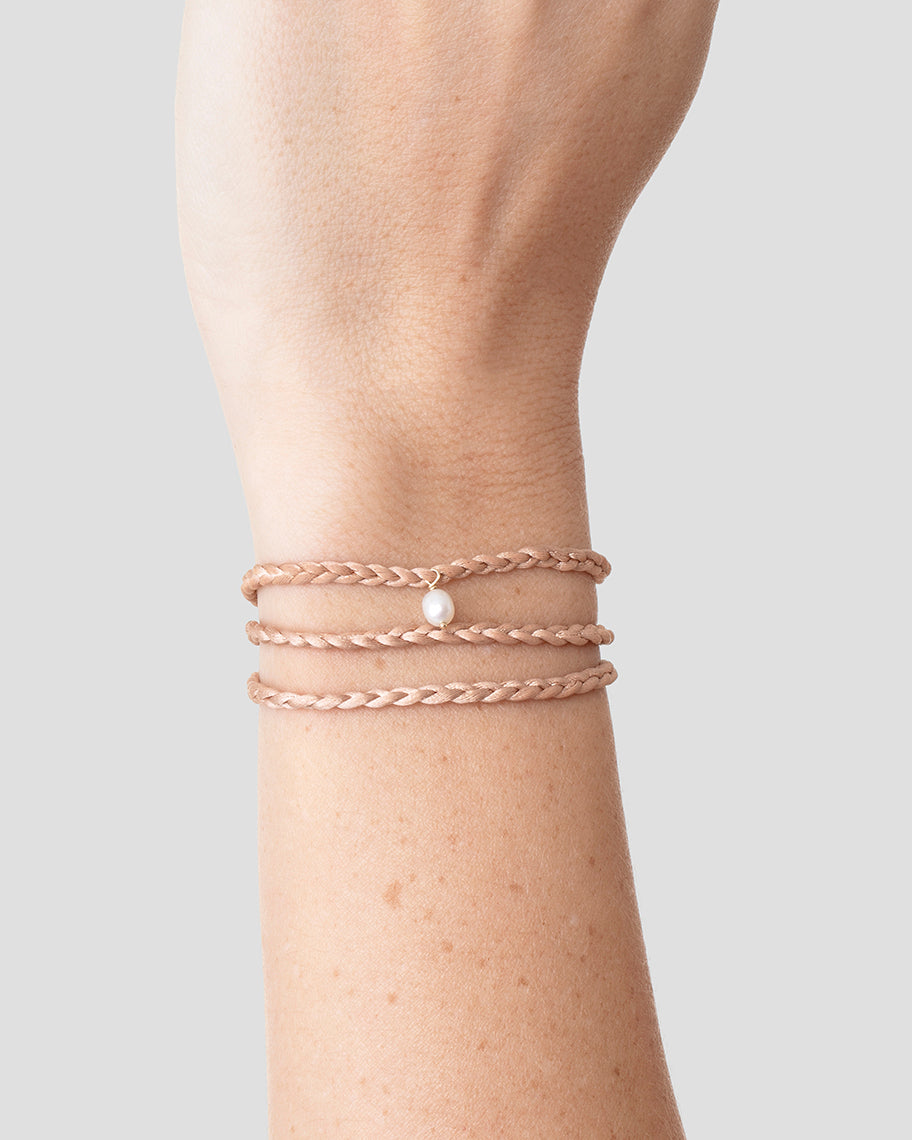 Cordão Tresser Nude em Ouro 18K