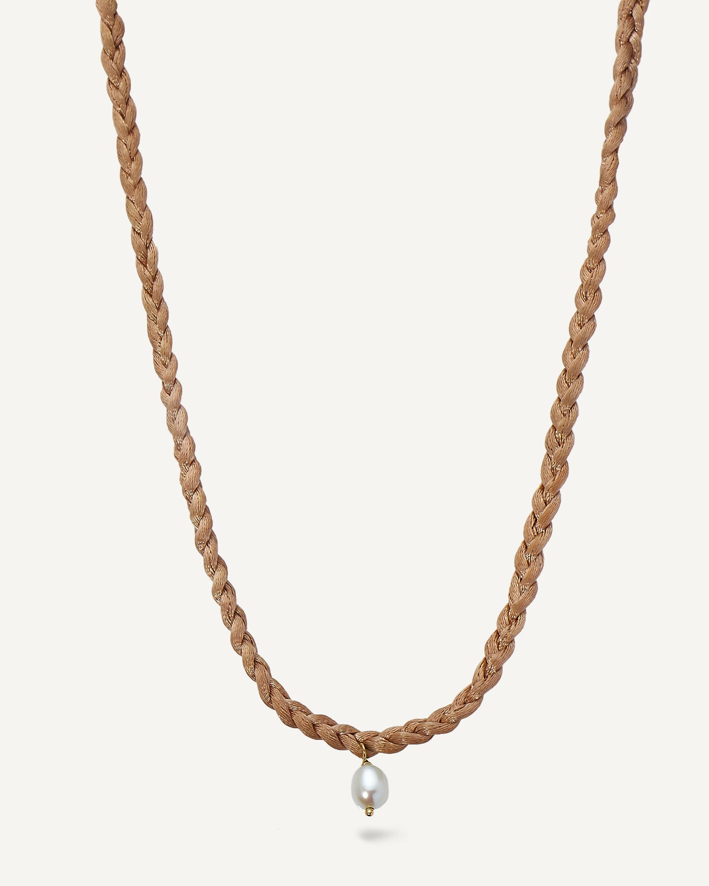 Cordão Tresser Nude em Ouro 18K