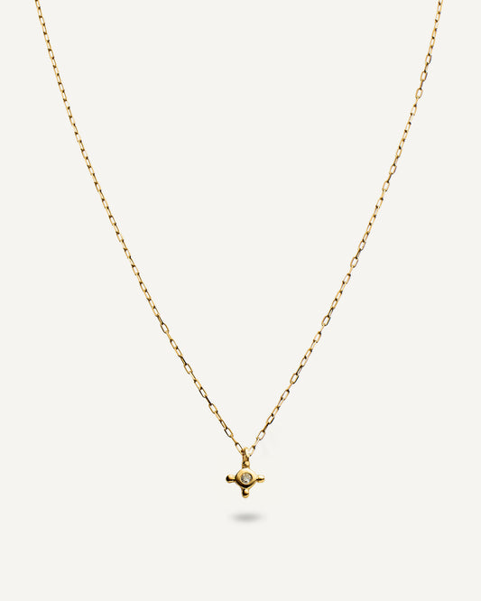 Colar Stella em Ouro 18K e Diamante