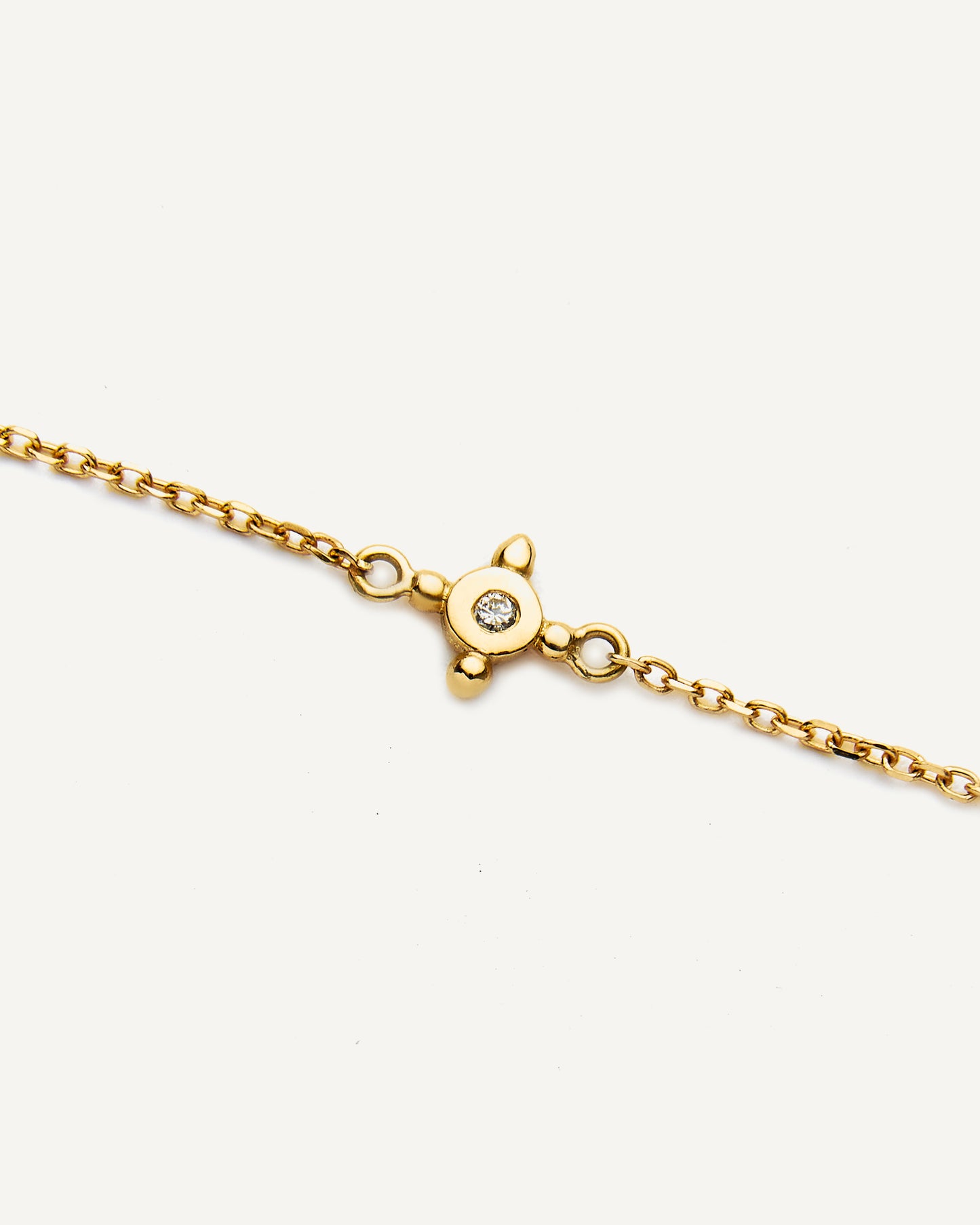 Pulseira Stella em Ouro 18k e Diamante