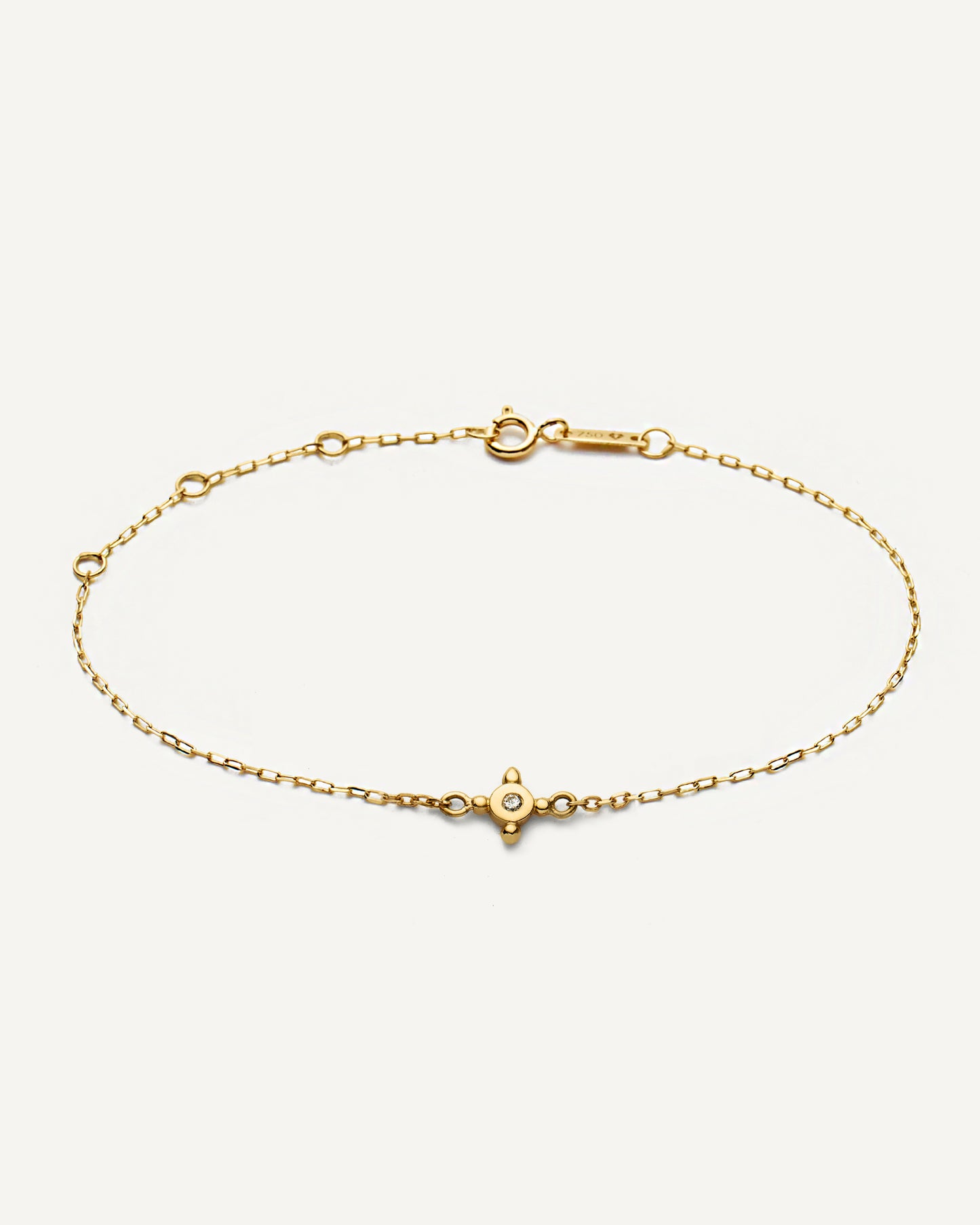 Pulseira Stella em Ouro 18k e Diamante