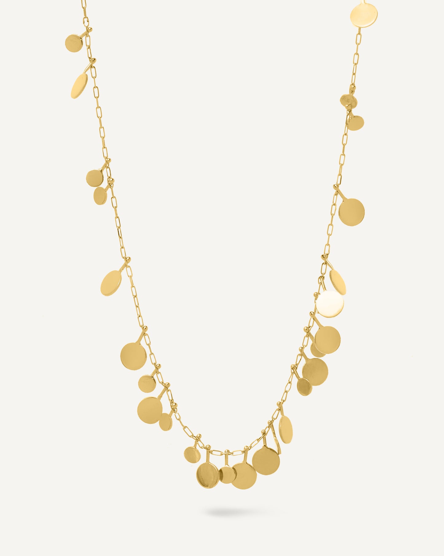 Colar Medalhas Atena em Ouro 18K
