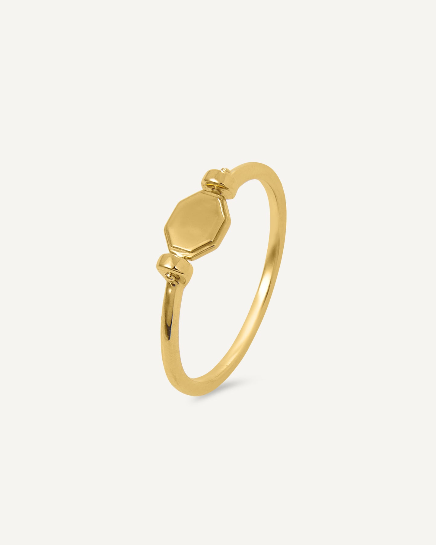 Anel Personalizado Memória em Ouro 18K